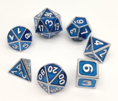 ISO9001 geschilderde RPG dobbelt het Vastgestelde Uitstekende Snijdende Materiaal van het Veelvlakmetaal