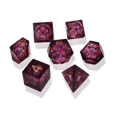 Dobbelt de hand Gietende Hars RPG Duurzame Scherpkantig voor Shadowrun