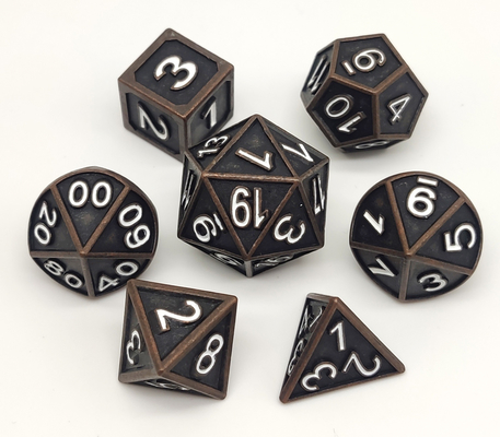Het bulkmetaal Klassieke RPG dobbelt Vastgestelde Draagbare Multifunctionele Duurzaam