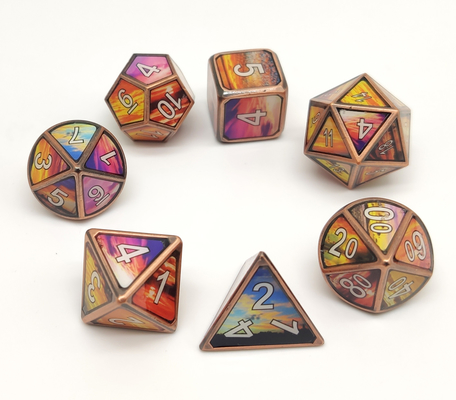 Antiwear Niet-toxische Metaal dobbelt de Uitstekende Gravure van RPG voor Inzameling