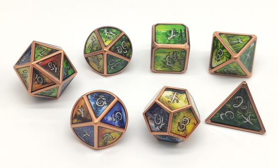 Polyhedral Uiterst klein dobbelt Vastgestelde Lichtgewicht Multifunctionele Gesneden Hand