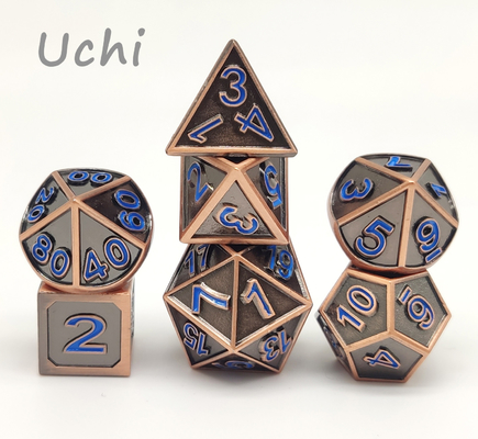 Met de hand gemaakt Duurzaam Mini Polyhedral Dice, Keurige Scherpe Randenmicro dobbelt Reeks