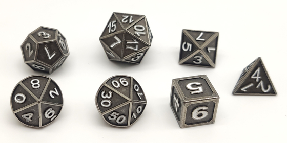 De slijtvaste Polyhedral Micro dobbelt Duurzame Lichtgewicht Opgeruimd Multi