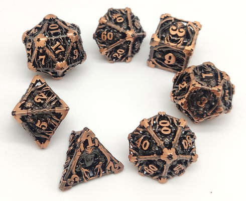 De keurige Scherpe Randen Minirpg dobbelen DND-Gesneden Hand Duurzaam voor Savage World