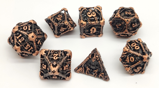 De keurige Scherpe Randen Minirpg dobbelen DND-Gesneden Hand Duurzaam voor Savage World