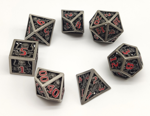 De slijtvaste Polyhedral Hars dobbelt vastgestelde Praktisch voor Inzameling