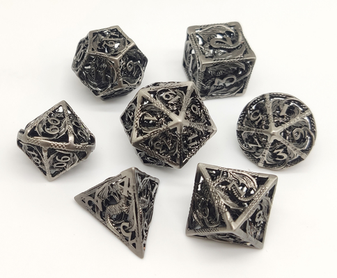 Dobbelt de hand Opgepoetste Polyhedral Hars 7 Scherpkantige Stukkenreeksen