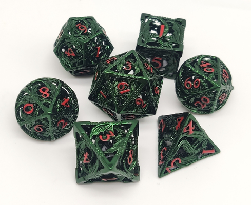 Duurzame Antiwear Unieke Polyhedral dobbelt Vastgesteld Geurloos 7 Stuk