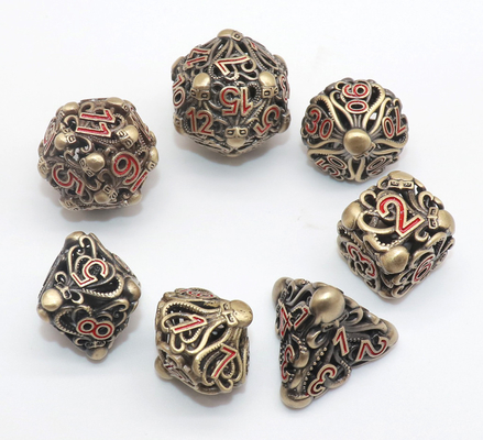De duurzame Met de hand gemaakte Micro DND dobbelt, dobbelt Mini Polyhedral Tiny D20
