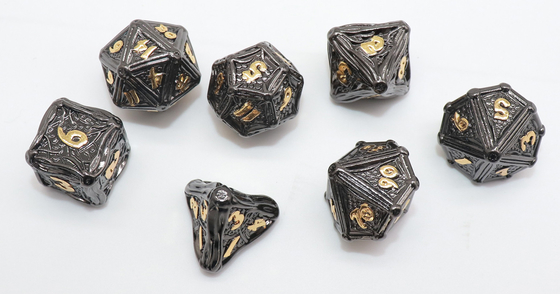 Ce-Hand sneed Miniatuur dobbelt het Vastgestelde Multifunctionele Polyhedral Oppoetsen