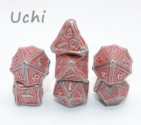 Antiwear Praktisch Duurzaam Mini Polyhedral Dice Set Handcrafted