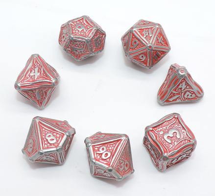 Het opgepoetste RPG-Gokken dobbelt Vastgestelde Multifunctionele Slijtvaste Duurzaam