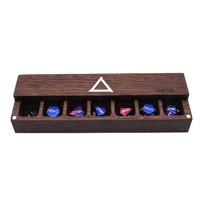 Polyhedral Zeven dobbelen Vastgestelde Met de hand gemaakte Lichtgewicht Slijtvast van RPG