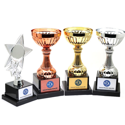 Van de het Metaaltrofee van het douanebasketbal van het de Kopzink het Materiaal van het de Legeringskoper