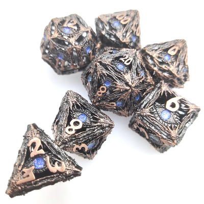 Niet-giftige unieke scherpe randharspolijsten voor Savage World Mini RPG-dobbelstenen