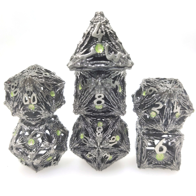 Dobbelstenen Slijtvaste randhars Draagbaar voor Shadow Run Dungeons and Dragons RPG