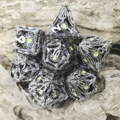Dobbelstenen Slijtvaste randhars Draagbaar voor Shadow Run Dungeons and Dragons RPG