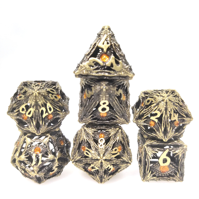 Polyhedral dobbel Multifunctionele pokemon dobbelen het Geurloze Hand Malen