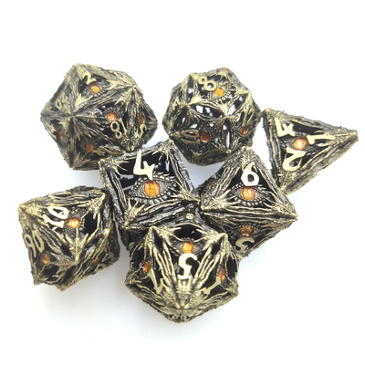 Polyhedral dobbel Multifunctionele pokemon dobbelen het Geurloze Hand Malen