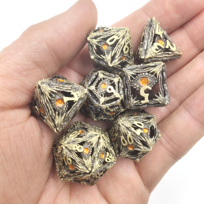 Polyhedral hand pokemon de kaart dobbelt spel voor volwassen Op hoge temperatuur
