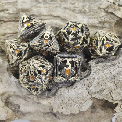 Slijtvaste Precisie RPG Dobbelstenen Scherpe Hars Dobbelstenen Dobbelstenen Praktische Polyhedrale