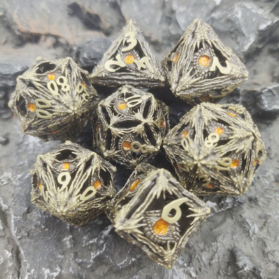 Slijtvaste Precisie RPG Dobbelstenen Scherpe Hars Dobbelstenen Dobbelstenen Praktische Polyhedrale