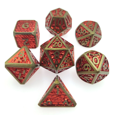 Kaart bevestigen Handgesneden duurzaam voor Savage World Dice Set Metal