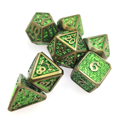 Mini RPG Kleine RPG Rollen poker tafel Sharp Trade Card Dice Sets Metaal