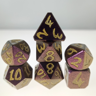 Pokemon voor Savage World draagbare geurloze kleine veelvlakkige dobbelstenen set