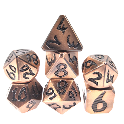 GST Multifunctionele CE Precision RPG OEM Nontoxic Bulk RPG Polyhedral Dice Set