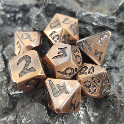 Geurloze Fancy Dice Set voor verzameling Multifunctioneel veelvlakkig handgemaakt