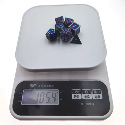 CE Precision Polyhedron Dice Set RPG OEM-legering voor KTV-bar