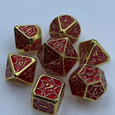 Alloy Dice Set slijtvast handgemaakt Multi-Face PRG Dice Dragon And Dungeon