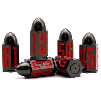 D6 Bullet Metal Dice Set 6 stuks 6 kanten voor Dnd Dungeons Rpg Warhammer Shadowrun Dice