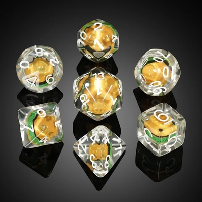 Custom Polyhedral DND Dice Set Hamburger Gaming Voor RPG Rollenspel tafelspellen
