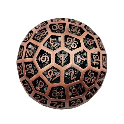 Hollow 100 Metal Dice Coc Running Groep Board Game Dnd Giant Big