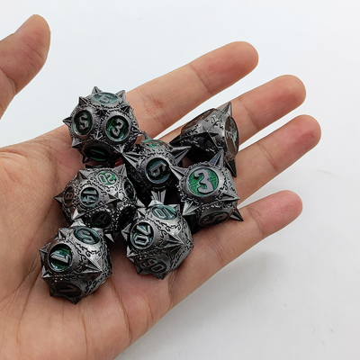 Retro Copper Meteor Hammer Metal Dice Draak En Dungeon DND RPG D20