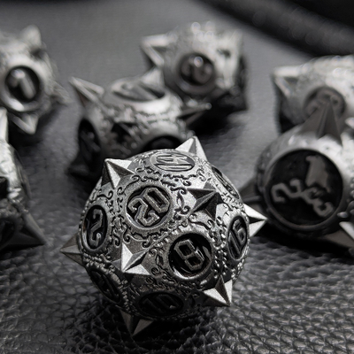 Retro Copper Meteor Hammer Metal Dice Draak En Dungeon DND RPG D20
