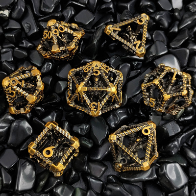 Holle Multi-Noodle Metal Dice Vliegende Draak Dungeon En Draak DND