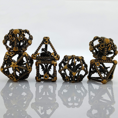 Holle Multi-Noodle Metal Dice Vliegende Draak Dungeon En Draak DND