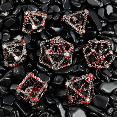 Holle Multi-Noodle Metal Dice Vliegende Draak Dungeon En Draak DND