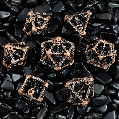 Holle Multi-Noodle Metal Dice Vliegende Draak Dungeon En Draak DND