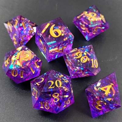 Kleurstrook Multi Faceted Hars Dice Poort Dungeon And Dragon DND#COC