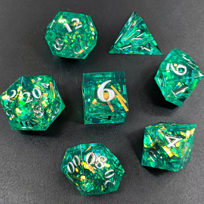 Kleurstrook Multi Faceted Hars Dice Poort Dungeon And Dragon DND#COC