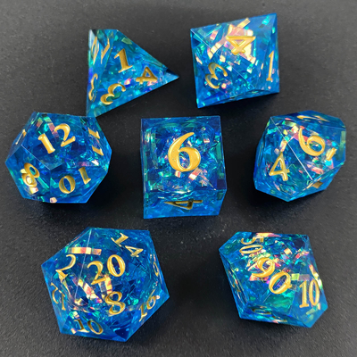 Kleurstrook Multi Faceted Hars Dice Poort Dungeon And Dragon DND#COC