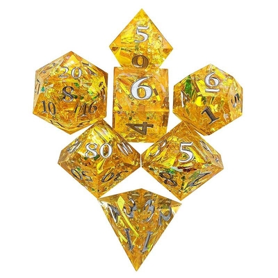 Kleurstrook Multi Faceted Hars Dice Poort Dungeon And Dragon DND#COC