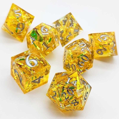 Kleurstrook Multi Faceted Hars Dice Poort Dungeon And Dragon DND#COC