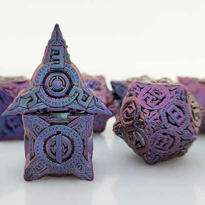 Metalen Metropolitan Zink Dice Eiffeltoren Kisulu's Call DND#RPG Handgemaakt