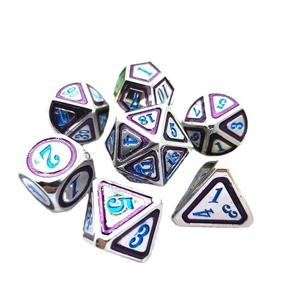DND RPG Solid Metal Dice Suits Elektro Zwemtechnologie Wandering Earth