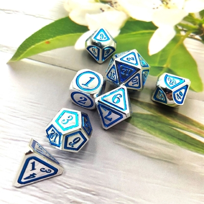 DND RPG Solid Metal Dice Suits Elektro Zwemtechnologie Wandering Earth